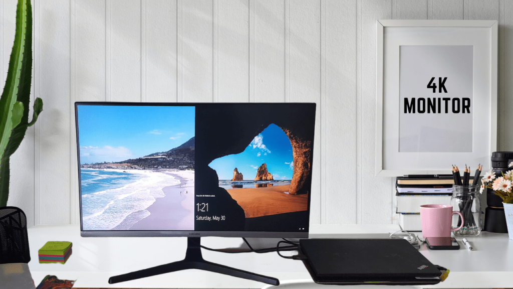 De Samsung R55 - 28 inch UHD monitor voor foto en videobewerking